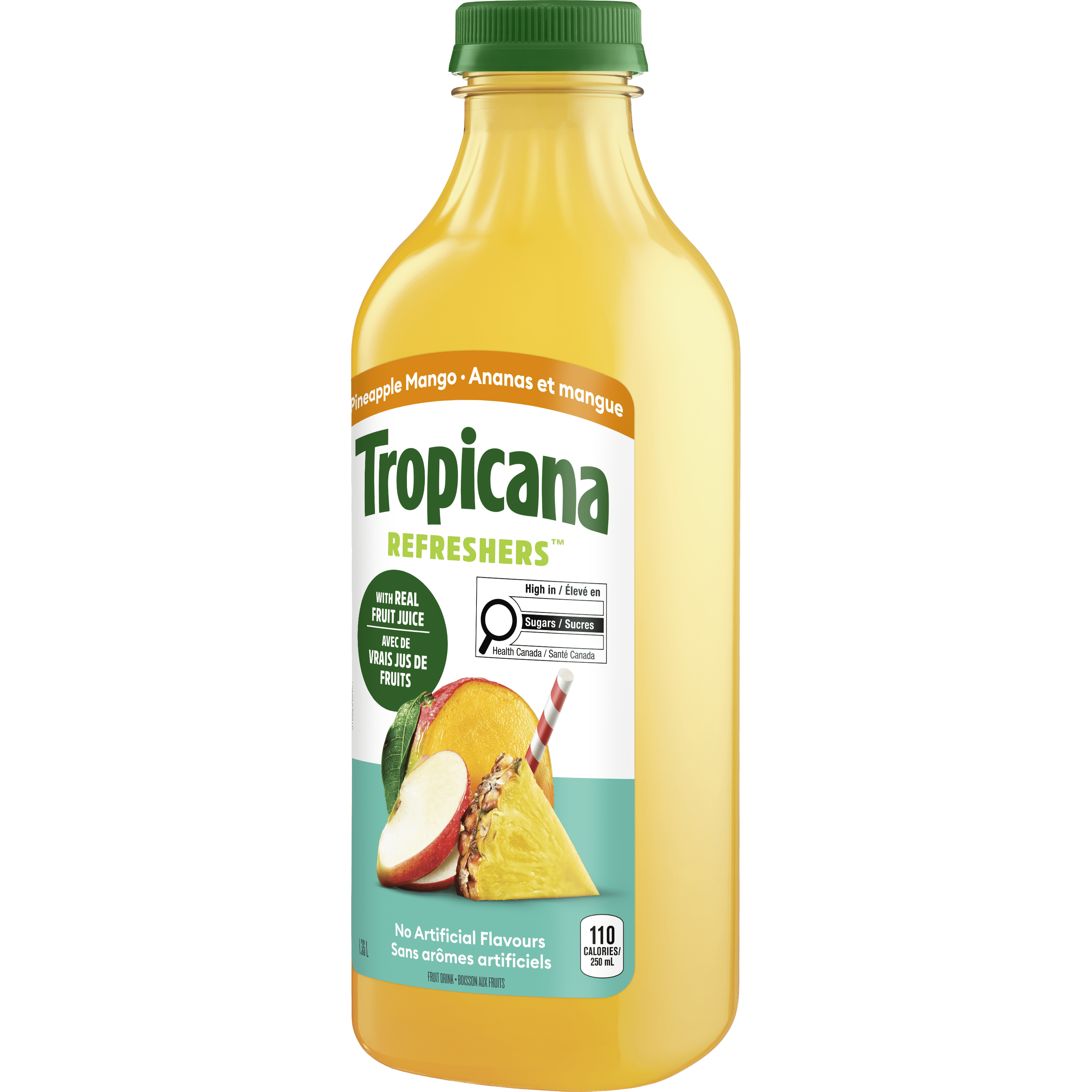 Tropicana Boisson aux Fruits Ananas et Mangue, 1.36L