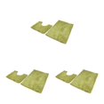 thumbnail image 2 of kurtrusly 1/2/3 Polyester Chenille Rug Carpet With Soft Texture Good Stepping Feeling And Strong Grip Prompt Green 50*80+50*50 3PCS, 2 of 6