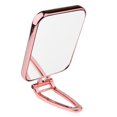 thumbnail image 3 of Xuanheng makeup mirror, square pedestal mirror Pink, 3 of 8