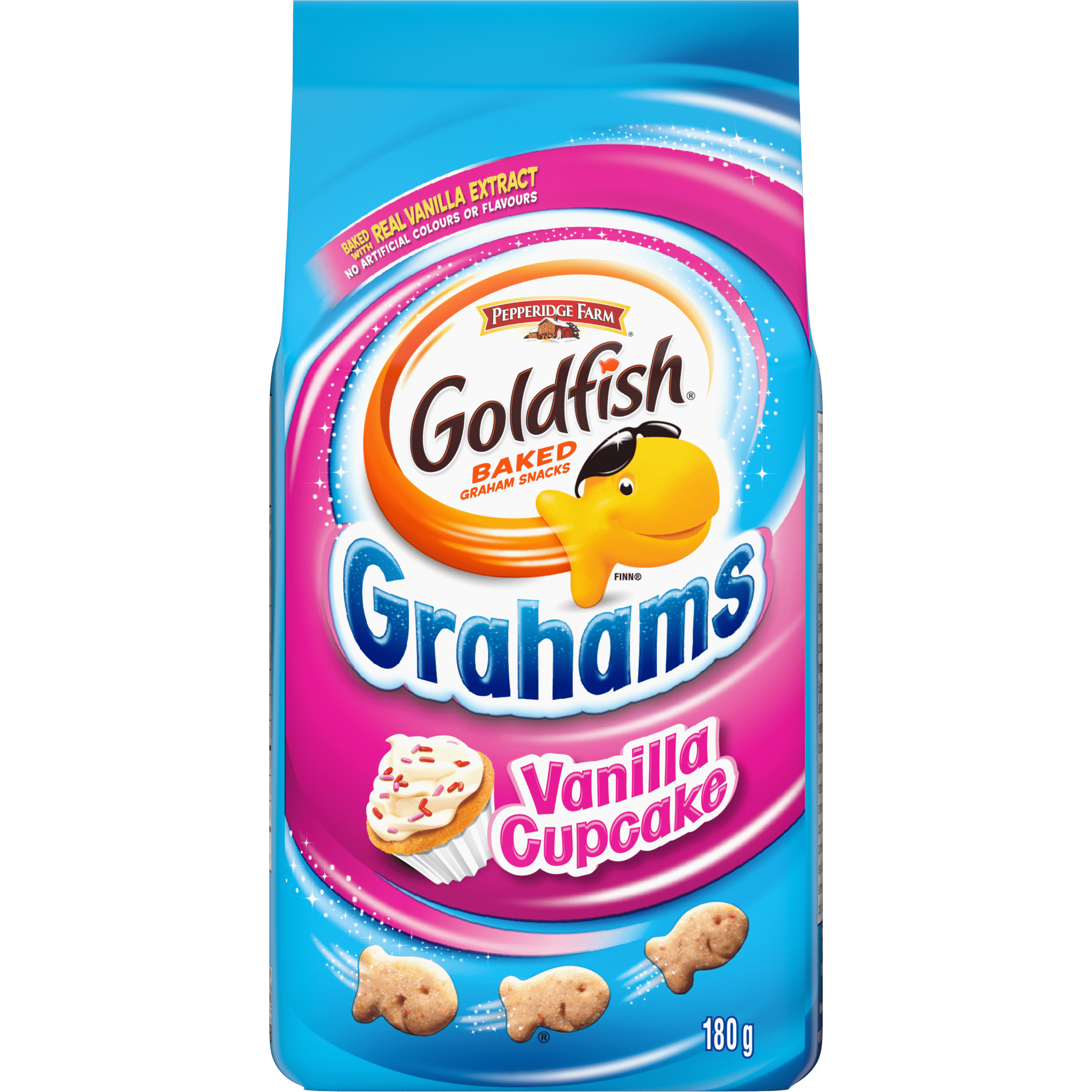 Goldfish® Snacks Cuisinés Gâteau Vanille (Sac de 180g)