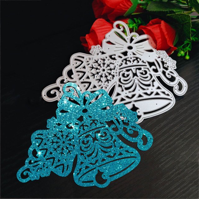 WIFKLSIIPG Merry Christmas Metal Cutting Dies Stencils Scrapbooking Embossing DIY Crafts