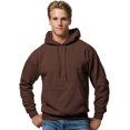 thumbnail image 1 of Hanes Mens ComfortBlend EcoSmart Pullover Hoodie Sweatshirt, XXL, Brown, 1 of 1