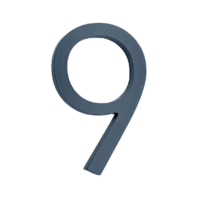 142Mm Floating Exterior House Numbers Modern Number Signs On The Door Large