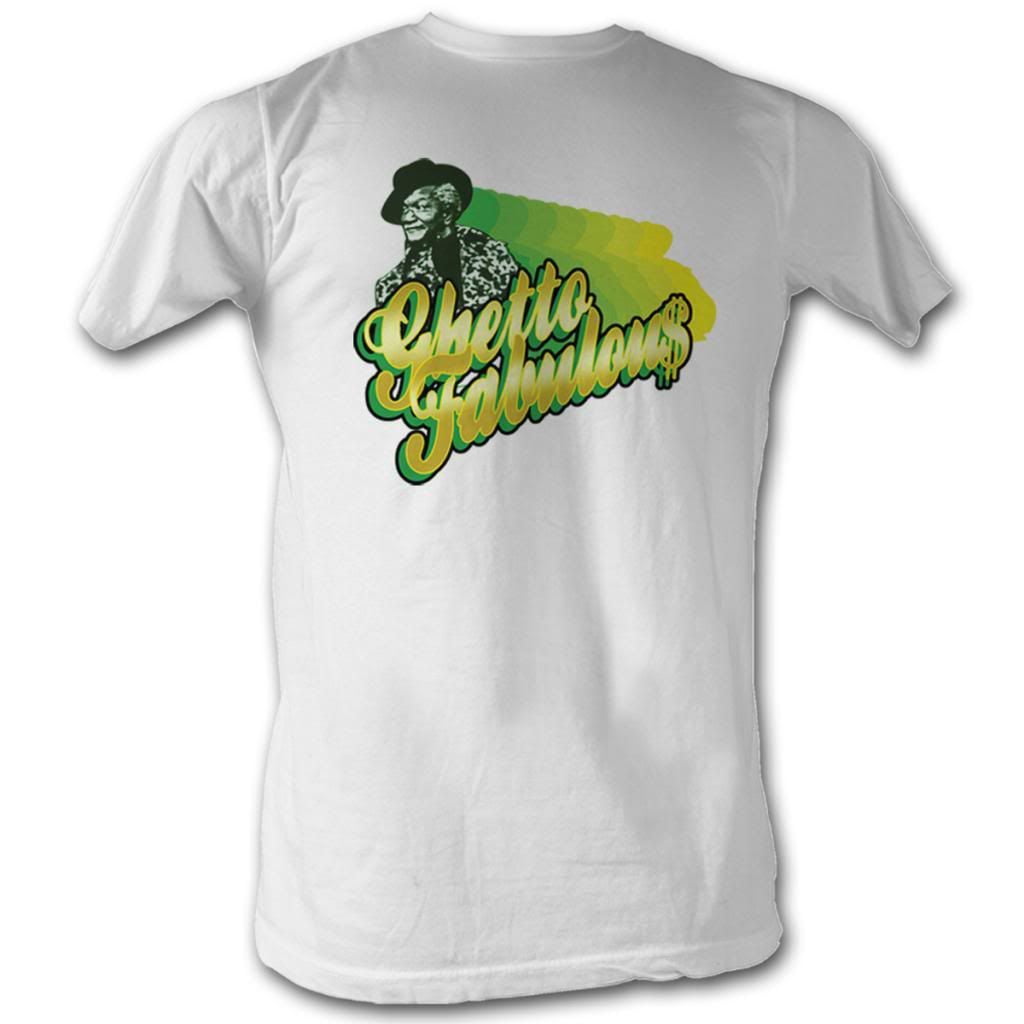 Redd Foxx Icons Ghetto Fabulous Adult Short Sleeve T Shirt