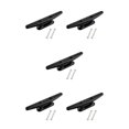 thumbnail image 1 of Redempat Strong Nylon Marine Boat Flat Top Low Cleat Rope Tie Hardware 6inch Style A 5Set, 1 of 6