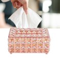 thumbnail image 4 of Tissue Box Cover,Tissue Box Holder, Clear Tissue Holder,Multifunctional Tissue Holder For Bathroom Kitchen Bedroom Office, 4 of 8