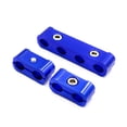 thumbnail image 2 of Becaristey 3 Pieces/Set Car Spark Plug Wire Separator Aluminum Electrical Cable Clamp Ignition Clip Auto Decoration Automobile Red, 2 of 6