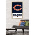 thumbnail image 3 of NFL Chicago Bears - Logo 21 Wall Poster, 22.375" x 34" Framed, 3 of 4