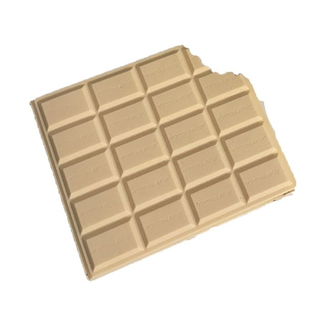 Suncoda Notebook, Chocolate Notebook Simulation Inventive Cute Stationery Memo Message Book Student Portable Tearable Memo