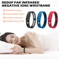 thumbnail image 3 of RYGRZJ Bracelet Sport en Silicone Ions Négatifs Infrarouges Lointains Anti-Statique, 3 of 4