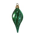 thumbnail image 1 of Vickerman M132504 Green Candy Glitter Swirl Drop Ornament - 8 in., 1 of 1