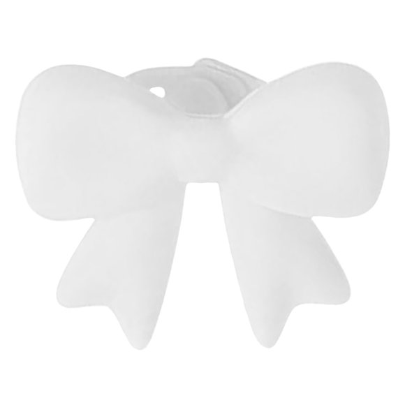 Décor d'Écouteurs en Silicone avec Nœud, Breloque d'Écouteurs 3D Mignonne, Accessoire de Casque Souple et Flexible, Conception à Clip Facile, Équipement Audio Personnalisé pour les Mélomanes, Ornements 3D en Forme de Papillon *2 Pcs