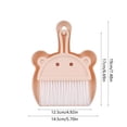thumbnail image 3 of Hot Selling Small Household Mini Besom And Dustpan Set Soft Bristled Bed Cleaning Tool Suitable For Cleaning Dirt Desktops And Windowsills, 3 of 6