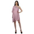 thumbnail image 4 of Moomaya Robes Imprimées à Épaules Femmes Robes Caftan de Cocktail Robe Aguichant, 4 of 6