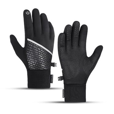 zanvin Cycling Gloves Men's Winter Outdoor Cycling Iwindproof Padded Warm Screen Fishing Sports Gloves Gloves, Gifts for Women