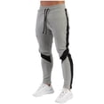 thumbnail image 5 of Ketyyh-chn99 Mens 2 Piece Tracksuits Hoodies Drawstring and Cargo Sweatpants Sets Men's Sports Solid Color Multipocket Half Zipper Hooded Sweater Matching Waist Casual Pants Size for 3XL,Light Gray, 5 of 5