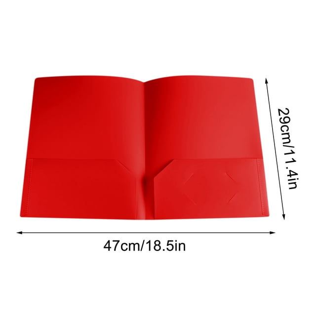 File Folders Letter Size,Folders for Documents Plastic Folders with Pockets Heavy Duty Pocket Folders Letter Size File Folders for Documents Office School Folders with Pockets