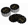 thumbnail image 3 of Inkdotpot Real Gold Foil Let Love Sparkle Wedding Tags Favor Hang Paper Tags 50 Pieces, 3 of 6