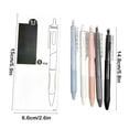 thumbnail image 3 of Fine Point Marker Pens, 5-Pack with Soft Grip for Comfortable Writing - Office & School Supplies, Assorted Colors, Refillable, Quick-Drying Ink, 3 of 6
