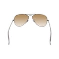 thumbnail image 3 of Ray-Ban Men's Aviator RB3025-019/Z2-58 Silver Sunglasses, 3 of 3