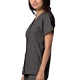 thumbnail image 3 of Adar Universal Scrubs For Women - Snap Front Scrub Top, 3 of 7