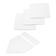 thumbnail image 2 of Youkk Baseball Softball Ensemble de Base 5 Pcs Bases Terrain Caoutchouc Blanc, 2 of 6