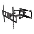 thumbnail image 2 of Promounts Full Motion TV Wall Mount, Dual Swivel Articulating Arms Extension Tilt Rotation TV Bracket for Most 37-85 Inches Flat/Curved Display, Hold 88lbs, Max VESA 600x400 (OMA6401), 2 of 10