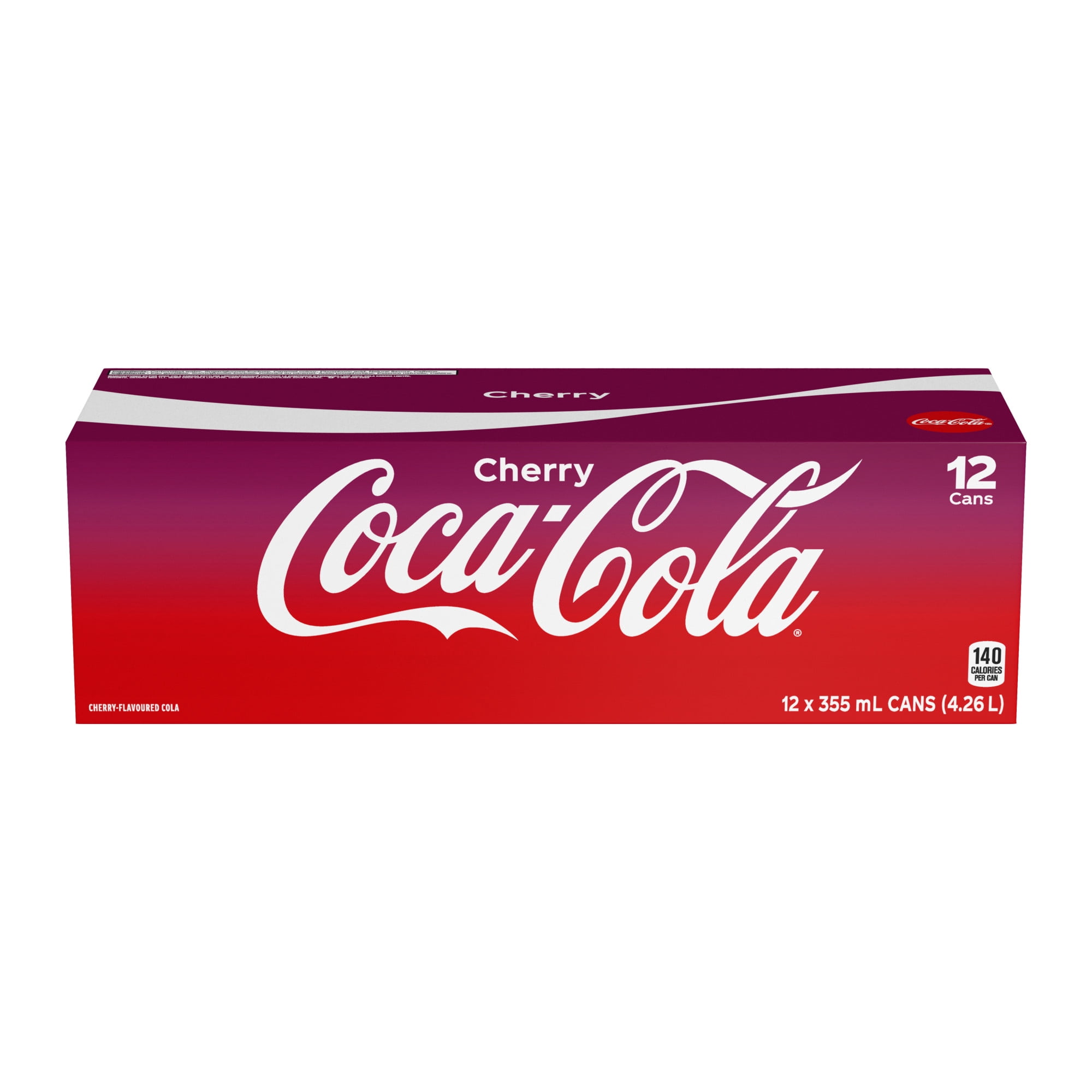 Coca-Cola Cherry Cans, 355mL, 12 Pack - Walmart.ca
