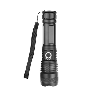 Apmemiss Lampe de Poche à DEL en Liquidation, Lampe de Poche Tactique Super Lumineuse à Haute Puissance, Lampes de Poche Rechargeables à Lumens Élevés, 5 Modes Zoomables Lampes de Poche Étanches pour Urgence, Camping, Randonnée