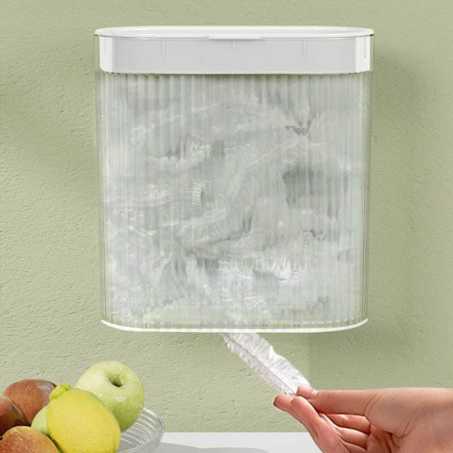 Suncoda, Organization and Storage Kitchen Wall Mounted Large Capacity Disposable Refrigerator Food Preservation Bag Storage Box Kitchen Preservation Film Cover Storage Box