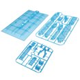 thumbnail image 2 of letairis Action Base Suitable Display Stand For 1/60 Action Base for models 1/100 PG MG Figure Blue, 2 of 9