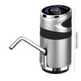thumbnail image 3 of fheaev Pompe Distributrice pour Bouteille d'Eau, Recharge USB, Pompe à Eau Automatique pour Boire, Distributeur d'Eau Portable, Interrupteurs pour Bouteille d'Eau, 3 of 6