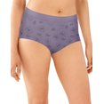 thumbnail image 1 of Bali Womens One Smooth U All Around Smoothing Brief, 8, Timeless Open Floral, 1 of 3