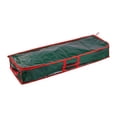 thumbnail image 3 of Lipstore Gift Wrap Organizer Bag Wrapping Paper Storage Container for Xmas Decorations Green, 3 of 8
