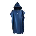 thumbnail image 2 of Almencla Poncho de Surf en Polyester Robe de Changement Séchage Rapide Sac avant Capuche Microfibre Douce Bleu Marine, 2 of 8