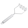 thumbnail image 1 of Stainless Steel Potato Puree Masher with Handle Vegetable Mud Crusher Kitchen Gadgets, 1 of 12