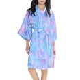 thumbnail image 1 of Sunnyoo Toddler Girl's Bathrobe Sleepwear Kimono Robe Kids Knee-Length Night Robe Loungewear, 1 of 8