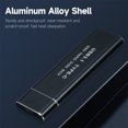 thumbnail image 3 of Labymos M.2 NVMe/ Dual Protocol Mobile Hard Disk Case USB3.1 Type-C External SSD Enclosure Aluminum Alloy Shell(2 Cables), 3 of 5