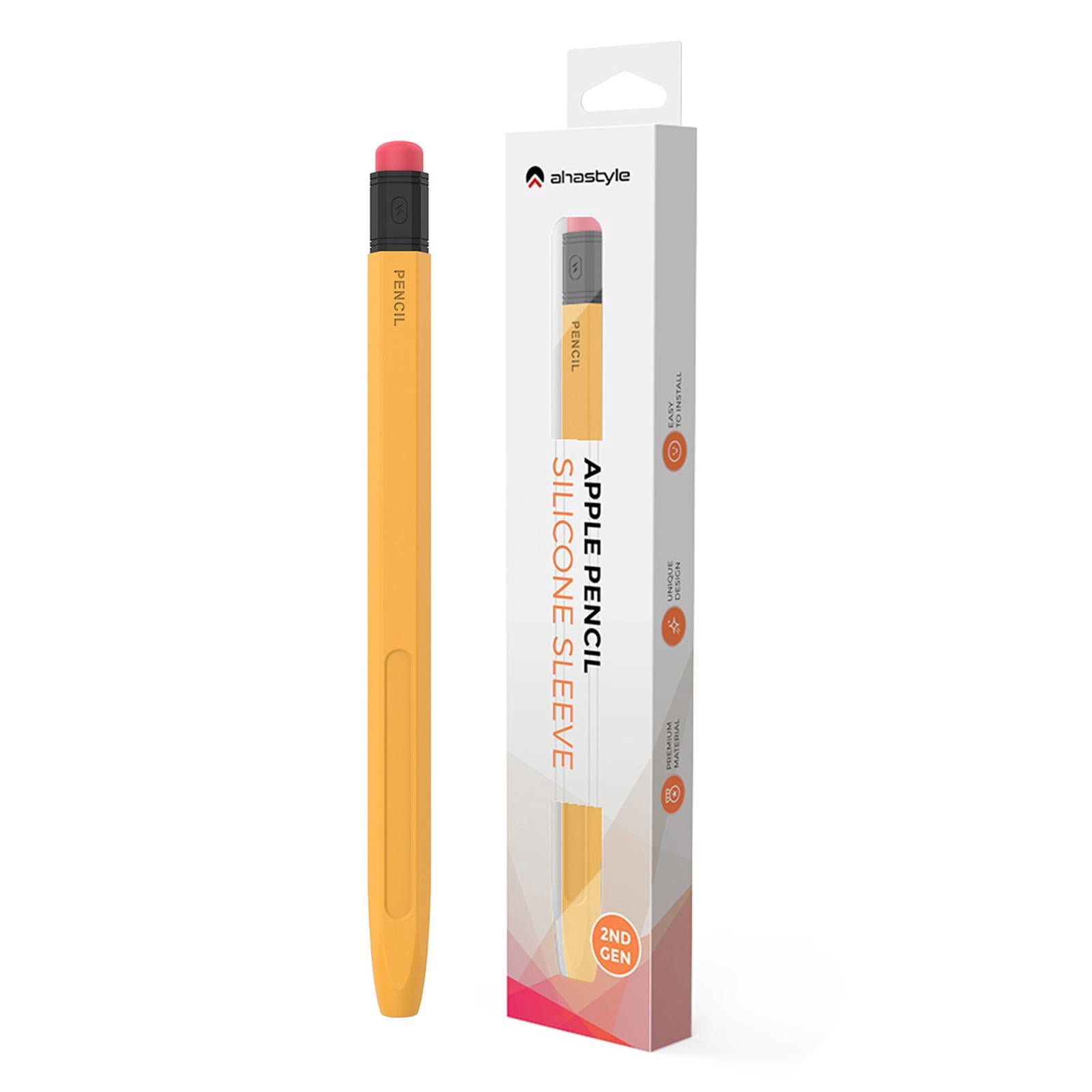 Étui de Protection en Silicone pour Apple Pencil 2 Offrant une Protection Antidérapante et Anti-Chute pour Ipad Tablette Stylo Stylet