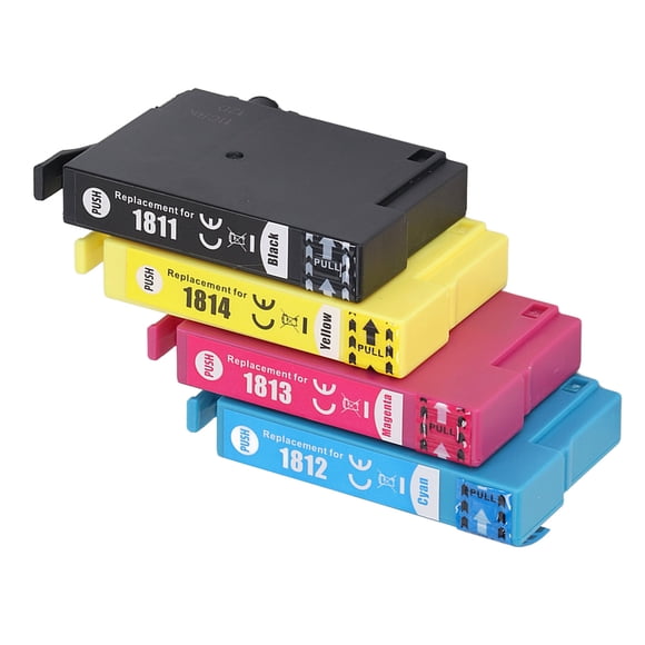 Printer 4Pcs Ink Cartridges Compatible Refill Replacement 4 Colors BK C M Y for XP 30 102 202 205 302 305 402 405 Inkjet Printer