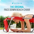 thumbnail image 4 of Ostrich le Sac à Dos 3N1 Chaise Portable, Fauteuil Inclinable avec Sac Isotherme, Rouge, 4 of 13