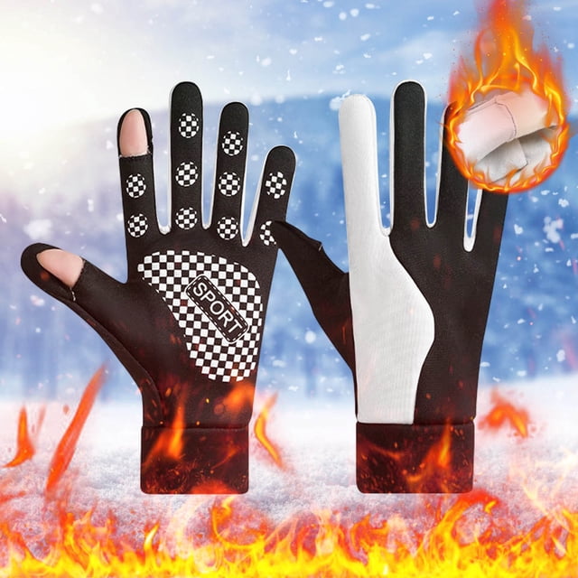 Winter Touchscreen Gloves with Windproof Design, Compatible with Phones and Tablets, Soft Material for Outdoor Activities and Commuting