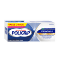 thumbnail image 2 of Poligrip Strong Hold Denture Adhesive Cream, Zinc Free, 2x68g tubes, 2 of 9