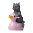 thumbnail image 1 of Jouer dans l'Eau Canards Roses Chats Chatons Paysages Jardinage et Paysages Décorations de Poupées, 1 of 2