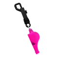 thumbnail image 2 of jinwen Sifflet de Survie d'Urgence pour Plongée sous-Marine avec Pince à Pression Rouge Rose, 2 of 7