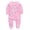 G-Pink, variant on Zwiiyzr 2025 0-1T Unisex Baby Boy and Girl Button Onesie Solid Newborn Footie One-Piece Infant Romper Jumpsuit White