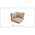 thumbnail image 1 of TK Classics 6" Coussins Dorsaux Hauts pour Chaises d'Angle en Blé, 1 of 1