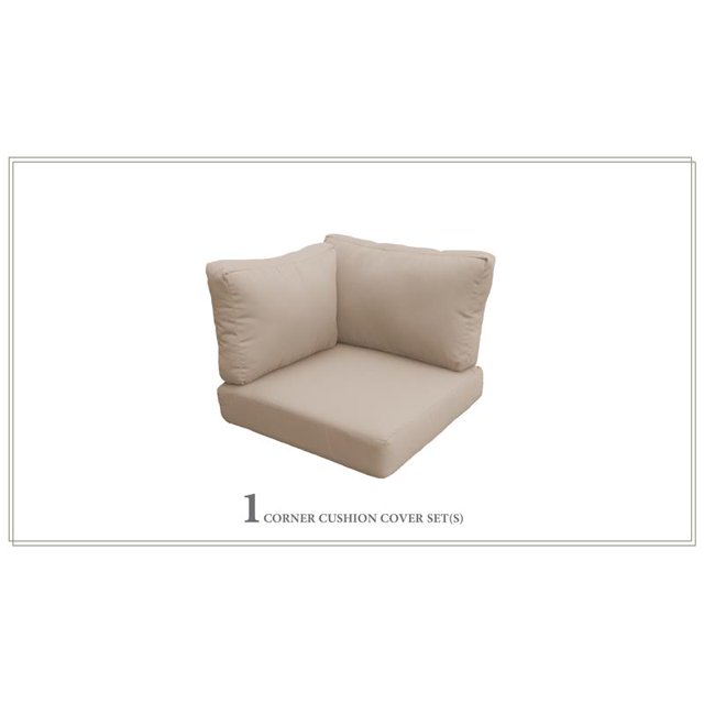 TK Classics 6" Coussins Dorsaux Hauts pour Chaises d'Angle en Blé