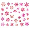 thumbnail image 1 of kurtrusly 1 Sheet Christmas 3D Nail Sticker Snowflakes Nail Snowflakes nail decal Tips Tatoos Party Manicure Transfer Sticker, 1 of 8