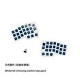 thumbnail image 1 of WCORNE V4.1 Wireless Split Ergonomic Keyboard, 2.4G VIAL Programmable Mechanical Keyboard with Hot-Swappable Switches, 1 of 8